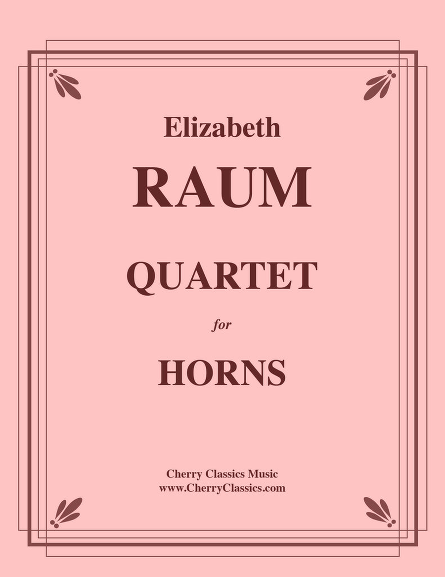 Quartet for Horns Quartet for Horns Horn scores gallery preview page 1