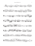 Practice With Bach for the Tenor Trombone Volume 5 Trombone scores gallery preview page 4