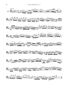 Practice With Bach for the Tenor Trombone Volume 5 Trombone scores gallery preview page 5