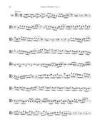 Practice With Bach for the Tenor Trombone Volume 5 Trombone scores gallery preview page 6