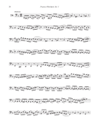 Practice With Bach for the Bass Trombone Volume 5 Trombone scores gallery preview page 6