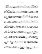 Practice With Bach for the Alto Trombone Volume 5 Trombone scores gallery preview page 5