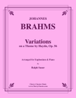 Variations on a Theme by Haydn for Euphonium and Piano