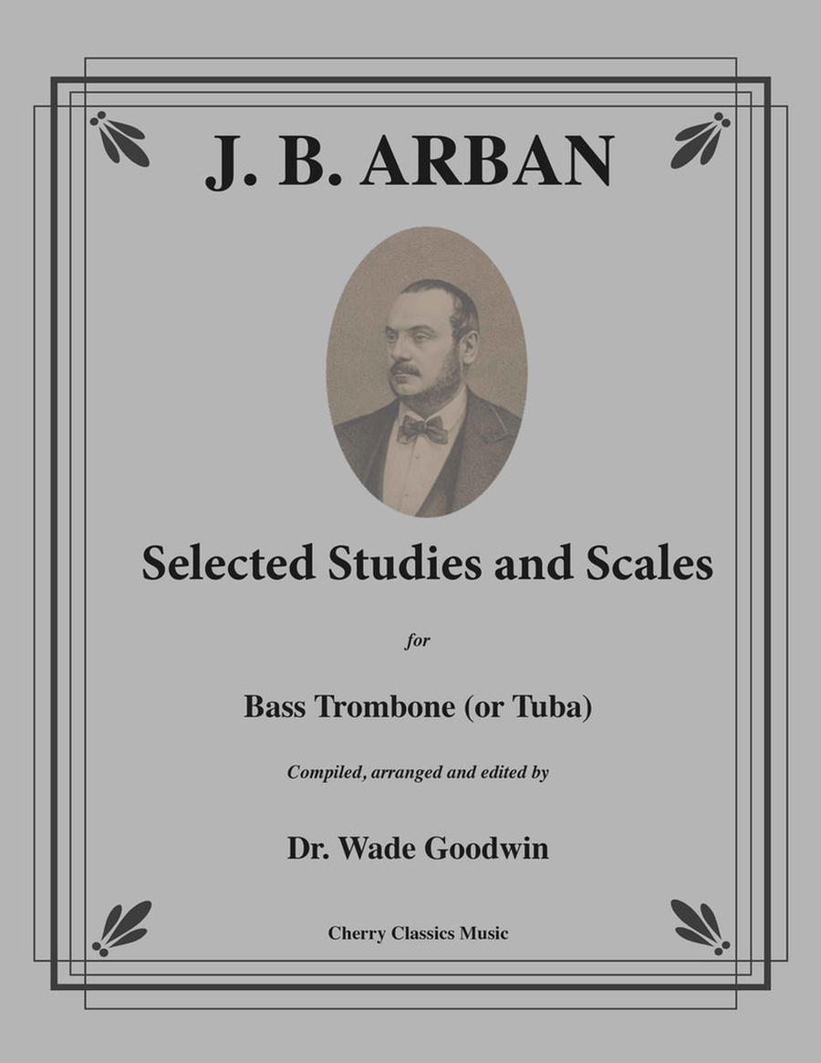 Selected Studies and Scales for Bass Trombone or Tuba Trombone scores gallery preview page 1