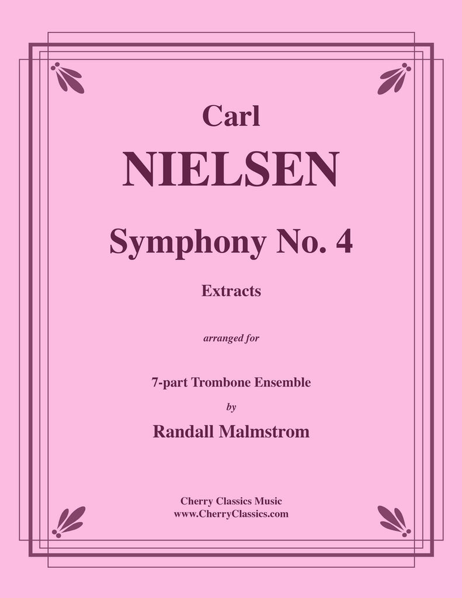 Symphony No. 4 Extracts for 7-part Trombone Ensemble Trombone scores gallery preview page 1