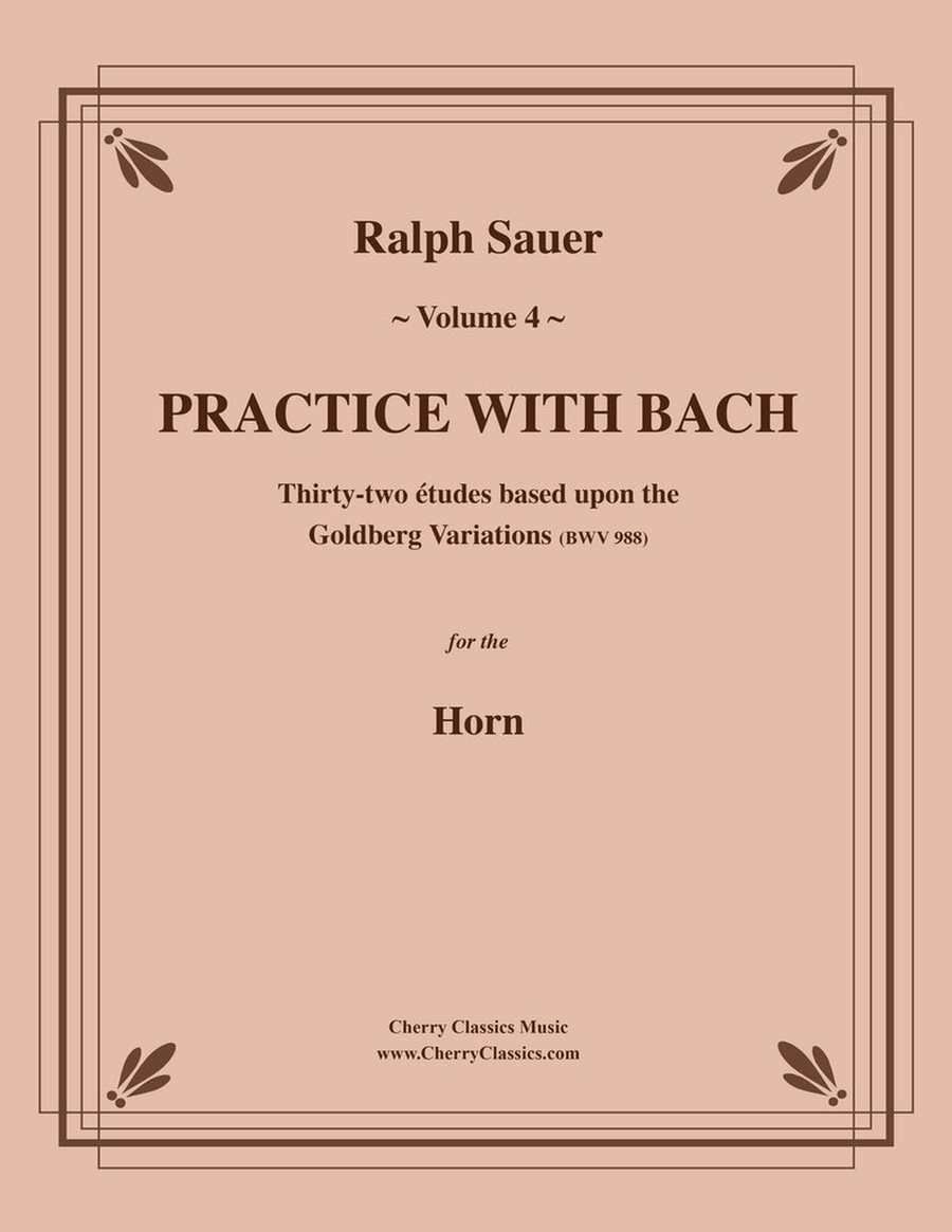Practice With Bach for the Horn Volume 4 A Cappella scores gallery preview page 1
