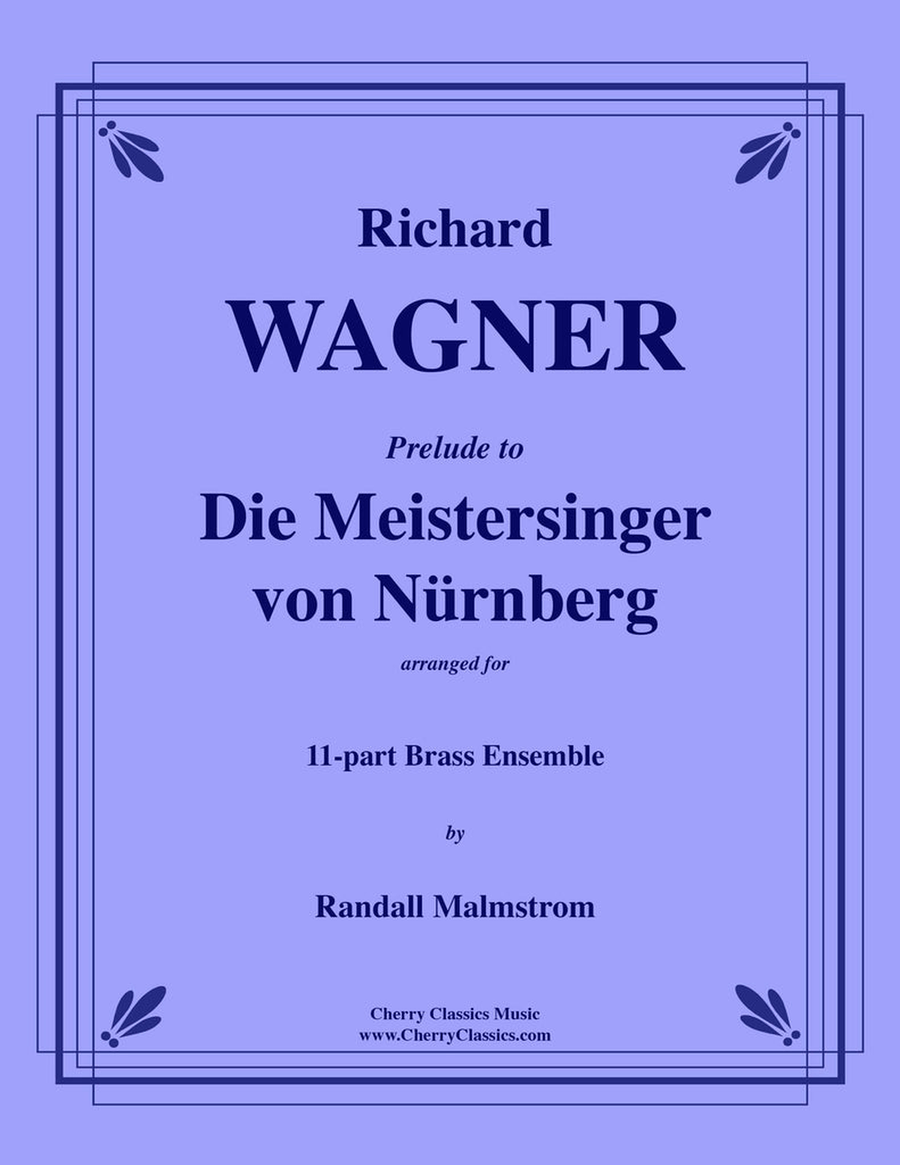 Prelude to Die Meistersigner for 11-part Brass Ensemble Score scores gallery preview page 1