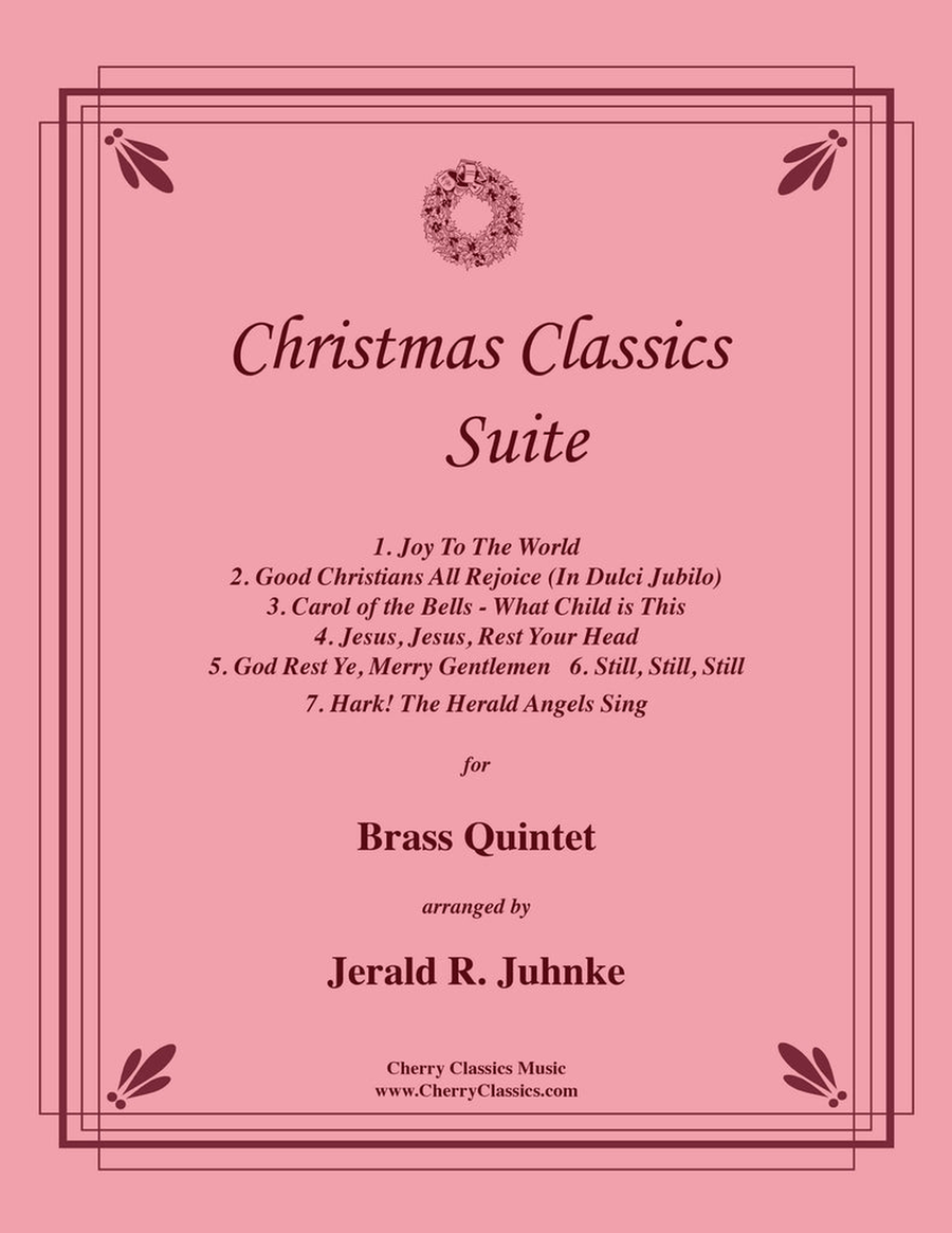 Christmas Classics Suite for Brass Quintet Brass Quintet scores gallery preview page 1