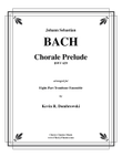 Chorale Prelude BWV 659 for 8-part Trombone Ensemble