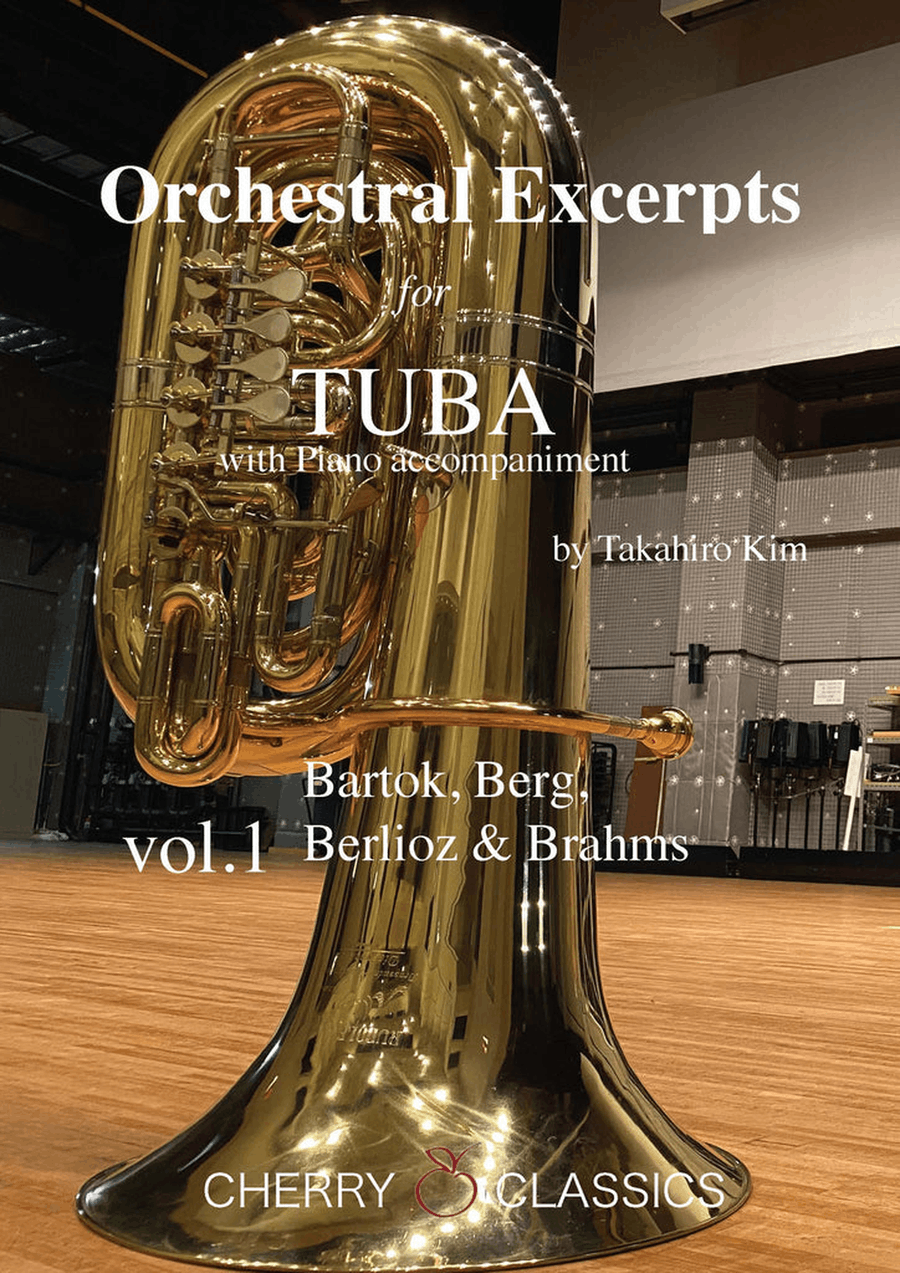 Orchestral Excerpts for Tuba with Piano accompaniment, Volume I Tuba scores gallery preview page 1