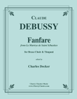 Fanfare from Le Martyre de Saint Sébastien for Brass Choir and Timpani