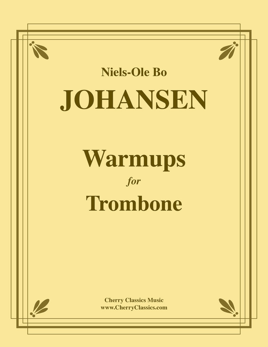 Warmups for Trombone Warmups for Trombone Trombone scores gallery preview page 1