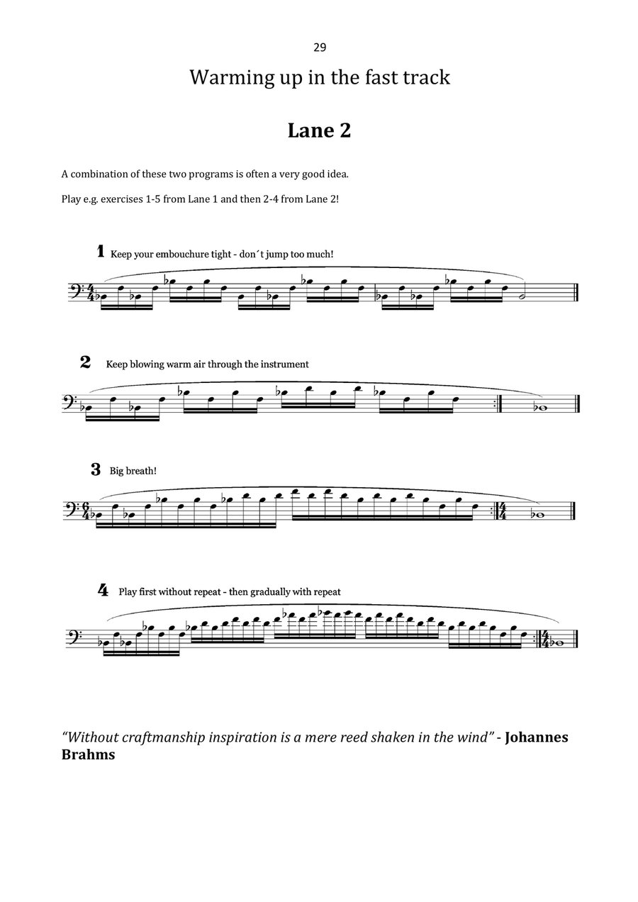 Warmups for Trombone Warmups for Trombone Trombone scores gallery preview page 8