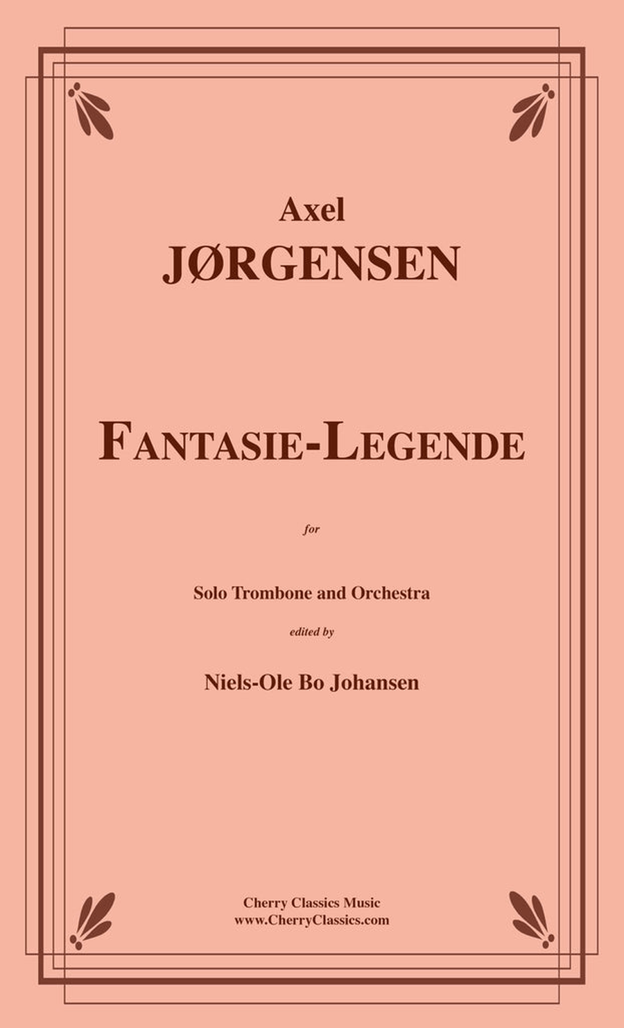 Fantasie-Legende for Trombone Solo and Orchestra Orchestra scores gallery preview page 1