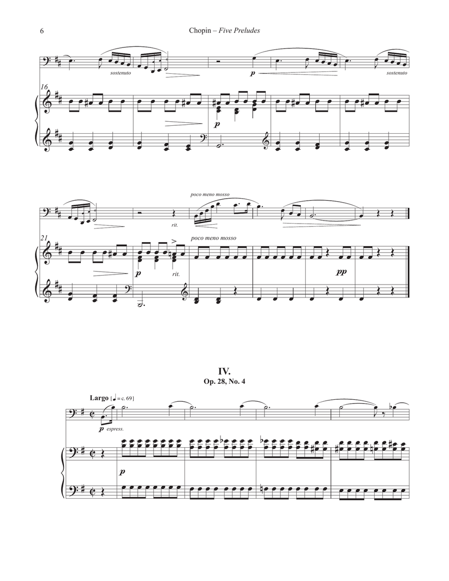 Five Preludes for Euphonium and Piano Euphonium scores gallery preview page 5