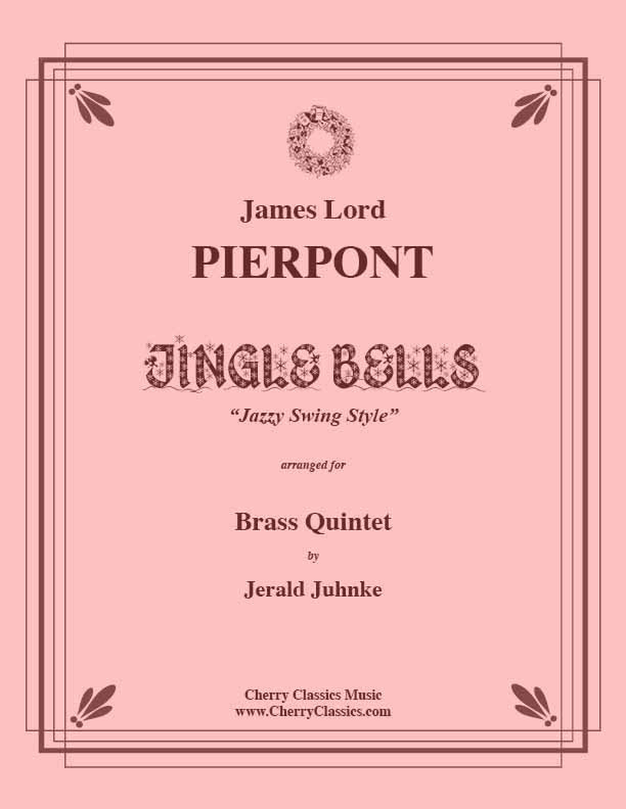 Jingle Bells for Brass Quintet swing style Brass Quintet scores gallery preview page 1