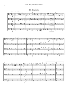 Music for His Majesty's Sackbuts for Trombone Quartet Trombone Quartet scores gallery preview page 3
