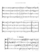 Music for His Majesty's Sackbuts for Trombone Quartet Trombone Quartet scores gallery preview page 6