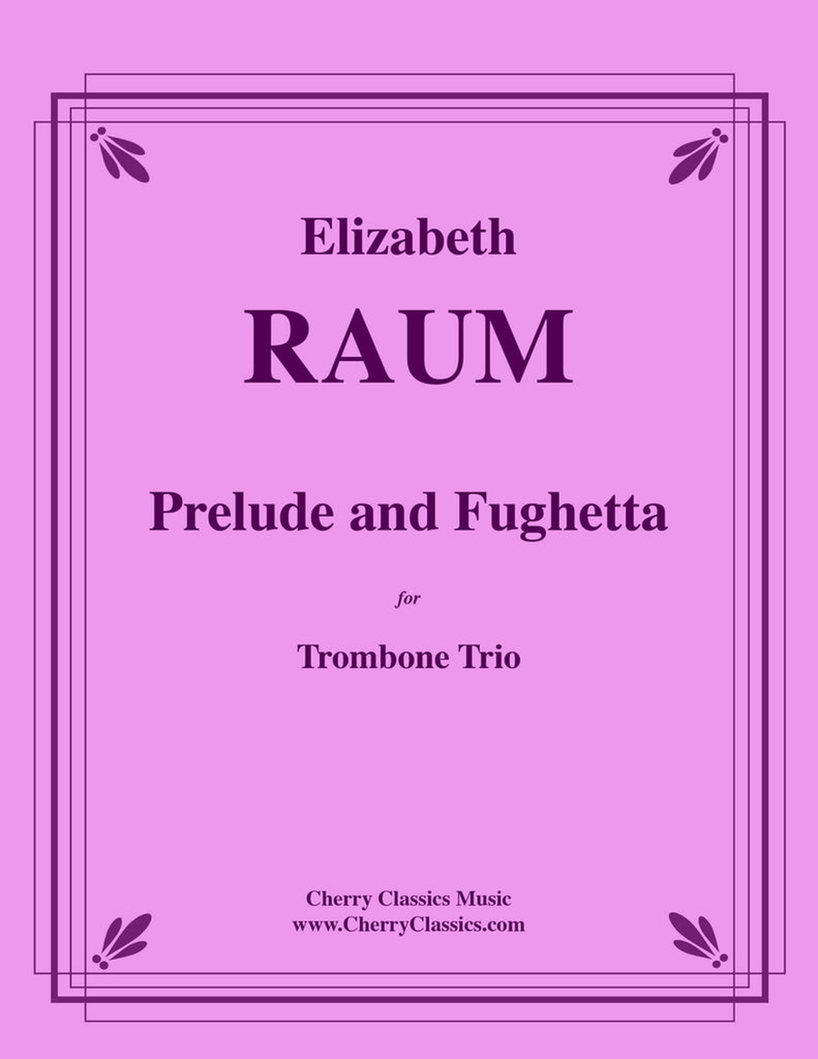 Prelude and Fughetta for Trombone Trio Trombone Trio scores gallery preview page 1