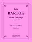 Three Folksongs for Tuba or Bass Trombone and Piano