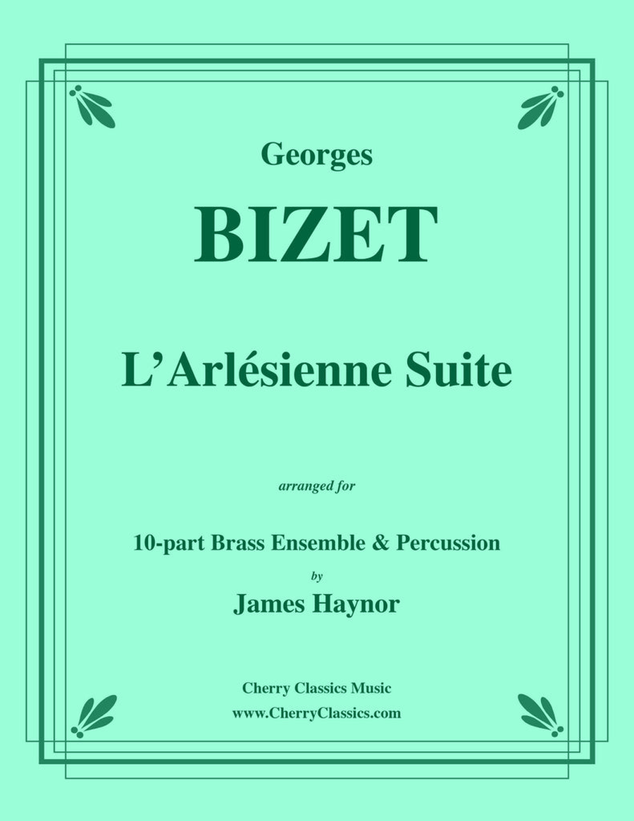 L'Arlesienne Suite Brass Ensemble and Percussion Percussion scores gallery preview page 1