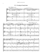 Seven Easy Pieces for Brass Quartet Brass Quartet scores gallery preview page 5
