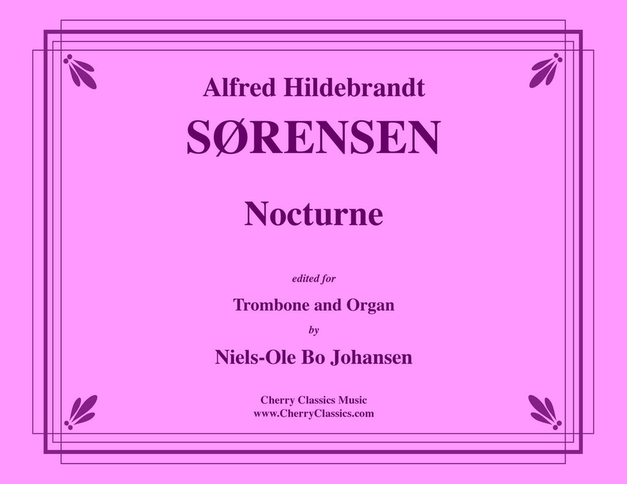 Nocturne for Trombone and Organ Trombone scores gallery preview page 1