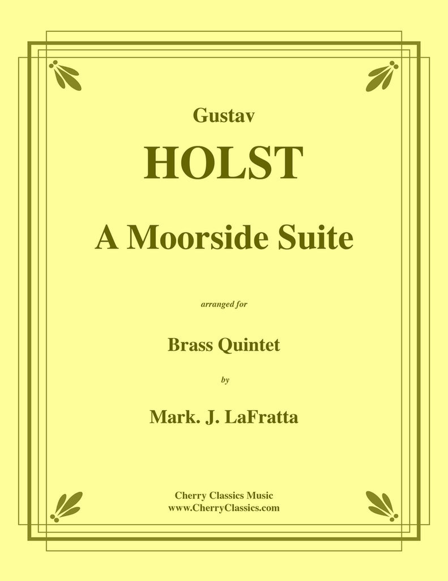 A Moorside Suite for Brass Quintet Brass Quintet scores gallery preview page 1