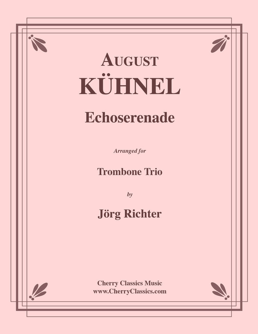 Echoserenade for Trombone Trio Trombone Trio scores gallery preview page 1