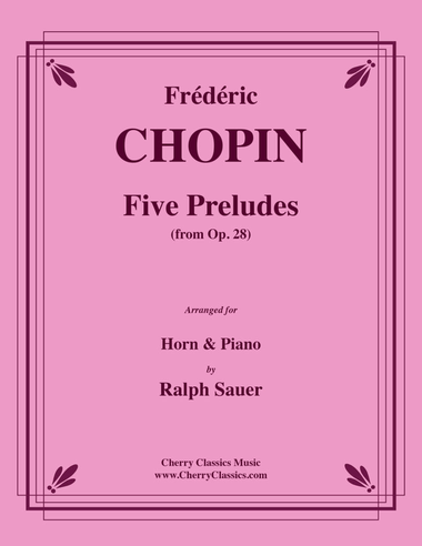Five Preludes for Horn and Piano