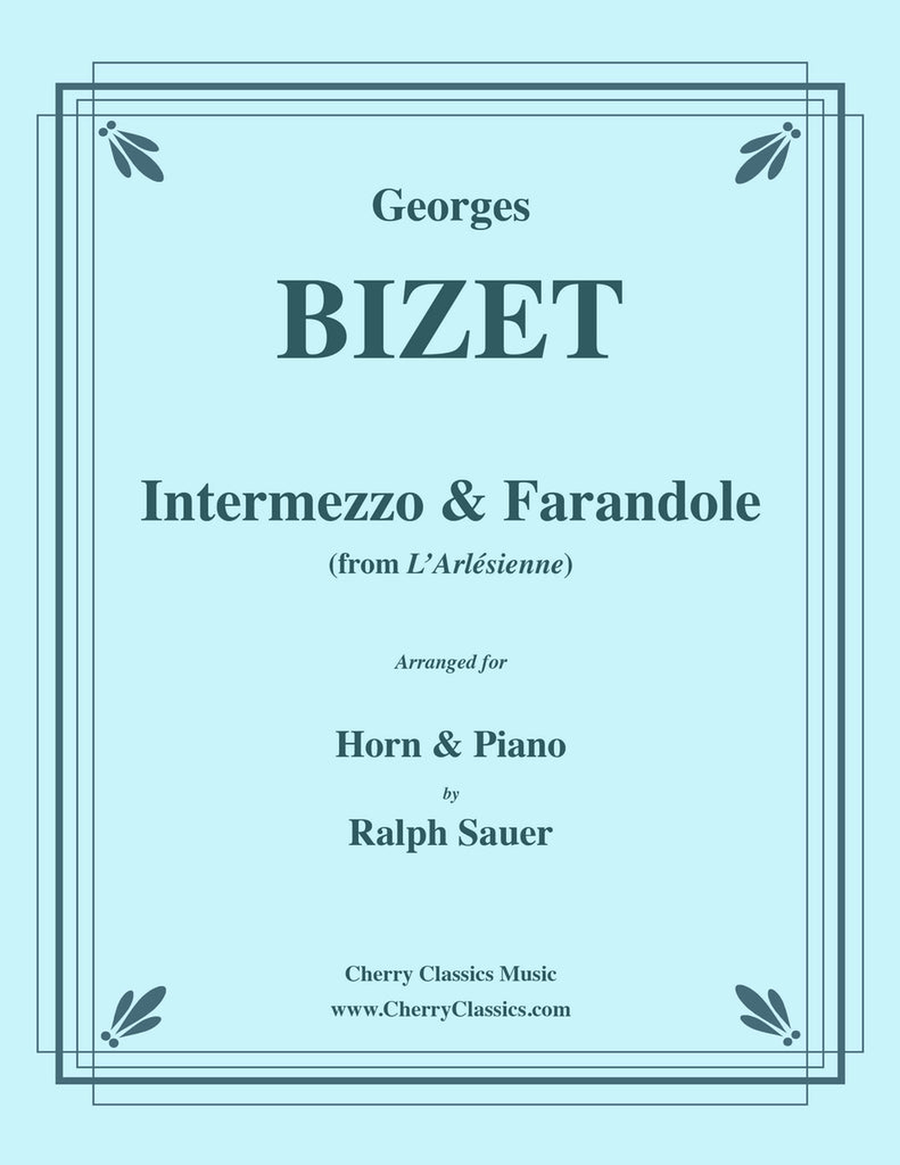Intermezzo & Farandole for Horn and Piano Horn scores gallery preview page 1