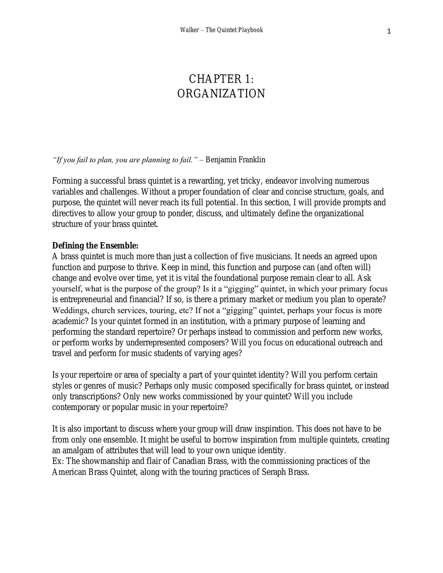 The Quintet Playbook The Quintet Playbook Brass Quintet scores gallery preview page 5