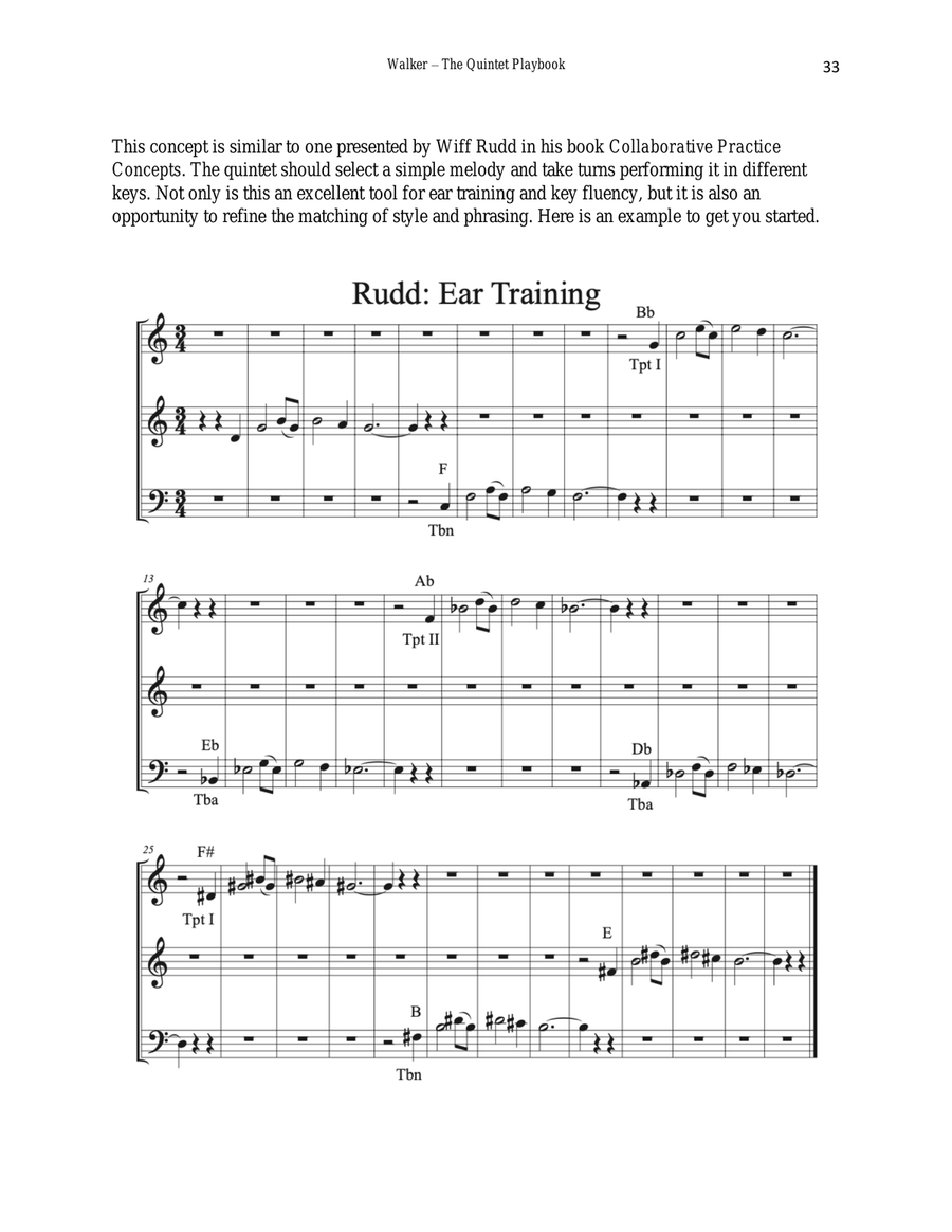 The Quintet Playbook The Quintet Playbook Brass Quintet scores gallery preview page 9