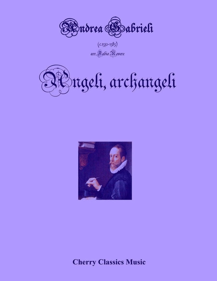 Angeli, Archangeli for Trombone Quartet Trombone Quartet scores gallery preview page 1