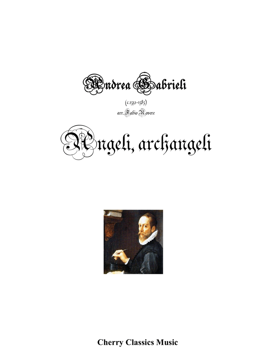 Angeli, Archangeli for Trombone Quartet Trombone Quartet scores gallery preview page 2