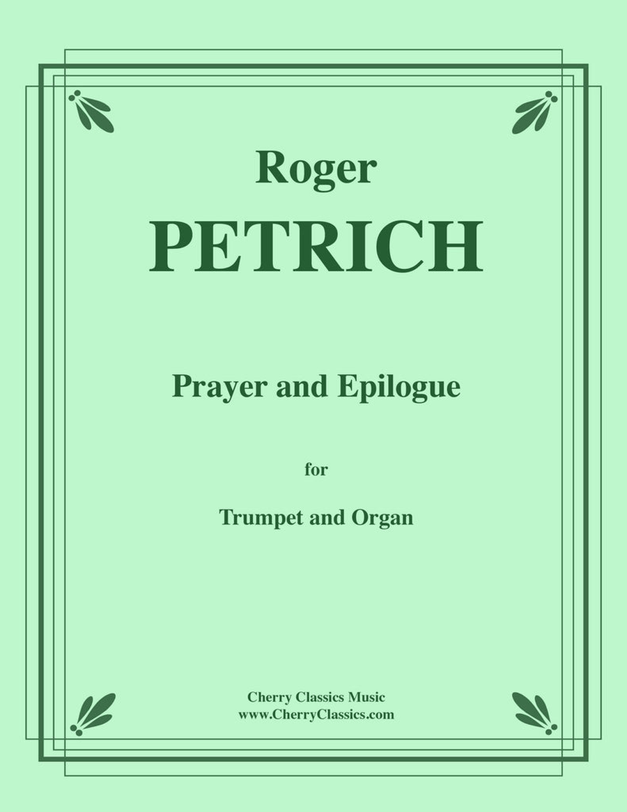 Prayer and Epilogue for Trumpet and Piano Trumpet Solo scores gallery preview page 1