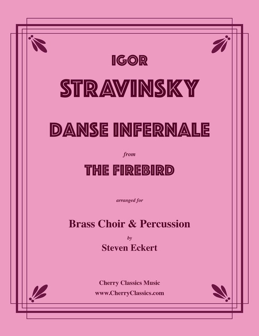 Danse Infernale from The Firebird for Brass Choir & Percussion Score scores gallery preview page 1