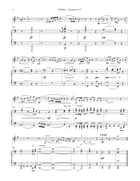 Romance in C, Op. 42 for Horn and Piano Horn scores gallery preview page 4