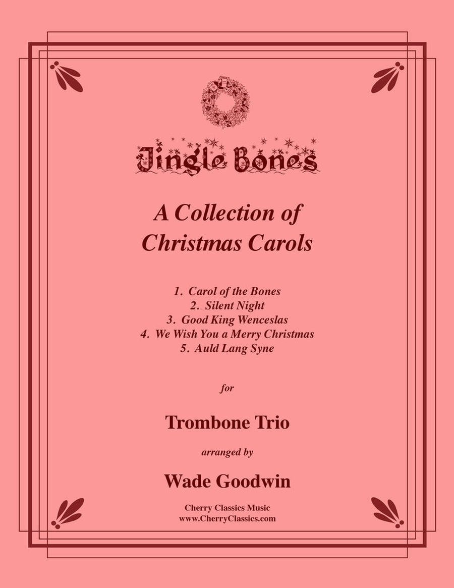 Jingle Bones Christmas Carols for Trombone Trio Trombone Trio scores gallery preview page 1