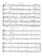 Jingle Bones Christmas Carols for Trombone Trio Trombone Trio scores gallery preview page 7