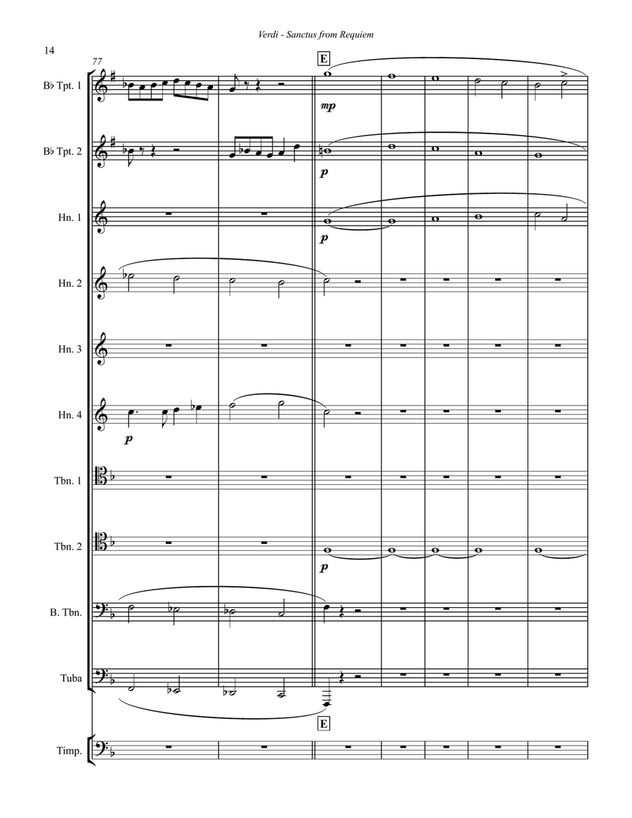 Sanctus from 