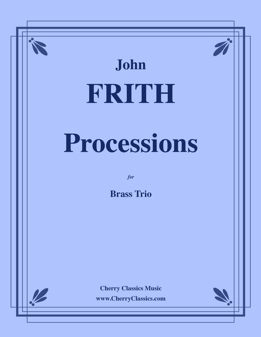 Processions for Brass Trio Brass Trio scores gallery preview page 1