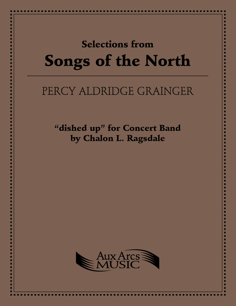 Selections from Songs of the North (large score) Concert Band scores gallery preview page 1