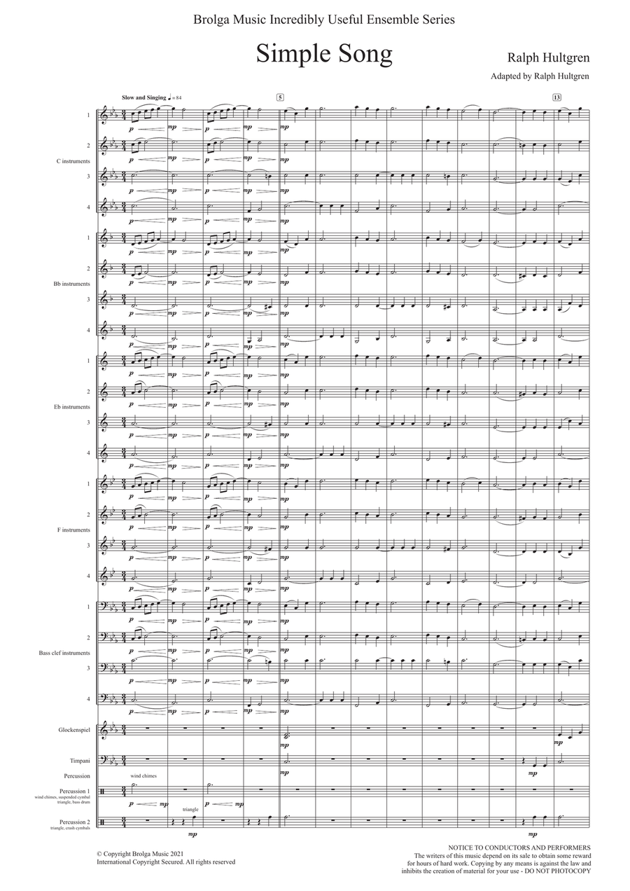 The Hultgren Set The Hultgren Set Score scores gallery preview page 2