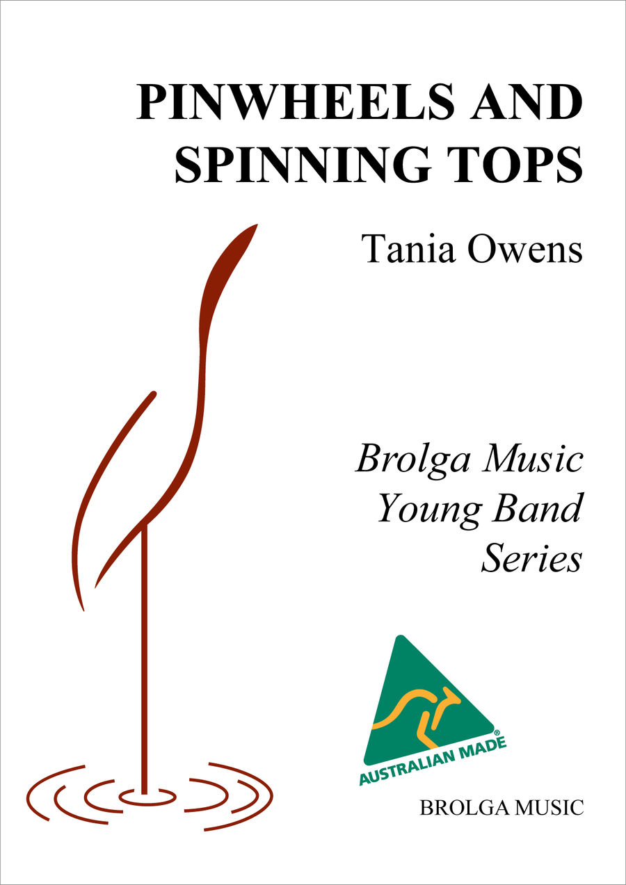 Pinwheels and Spinning Tops (score only) Concert Band scores gallery preview page 1