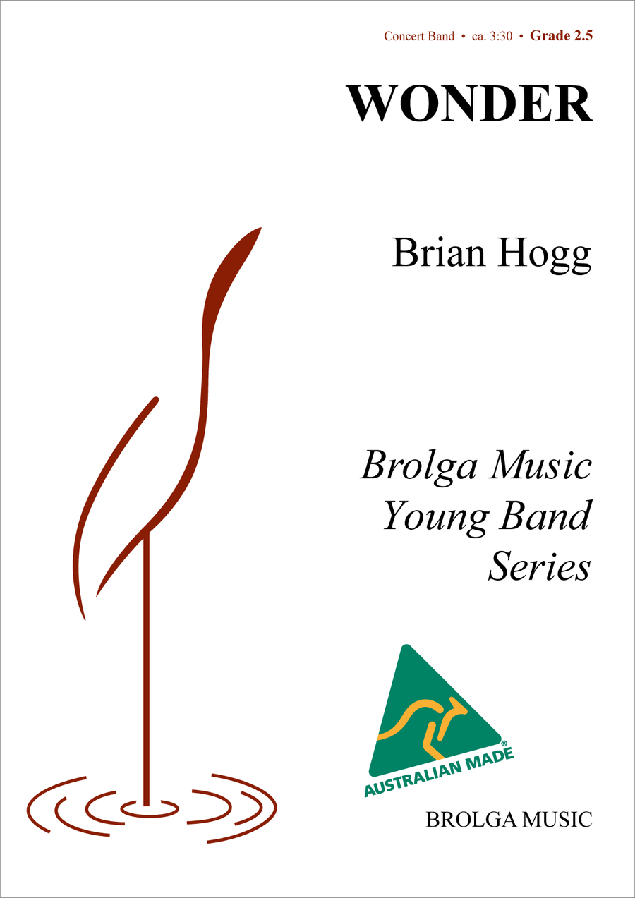 Wonder (score only) Wonder (score only) Concert Band scores gallery preview page 1