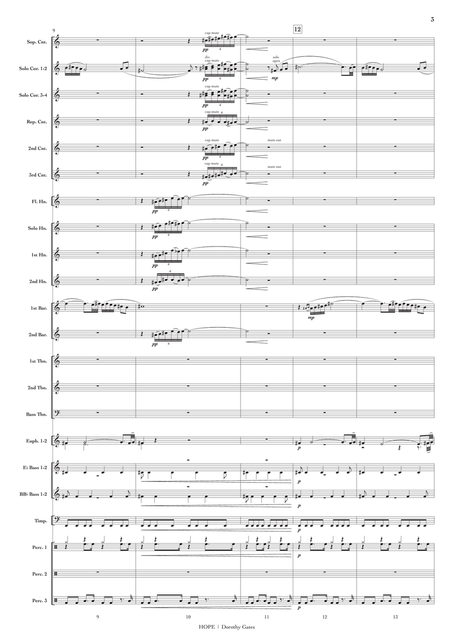 Hope Brass Band - Sheet Music page 4