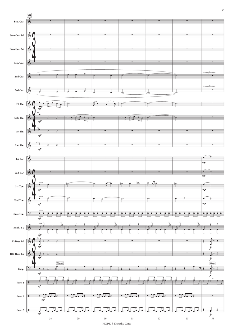 Hope Brass Band - Sheet Music page 8