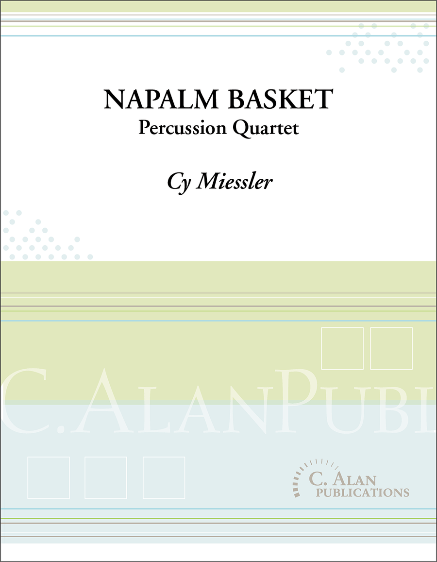 Napalm Basket Napalm Basket Percussion Ensemble scores gallery preview page 1