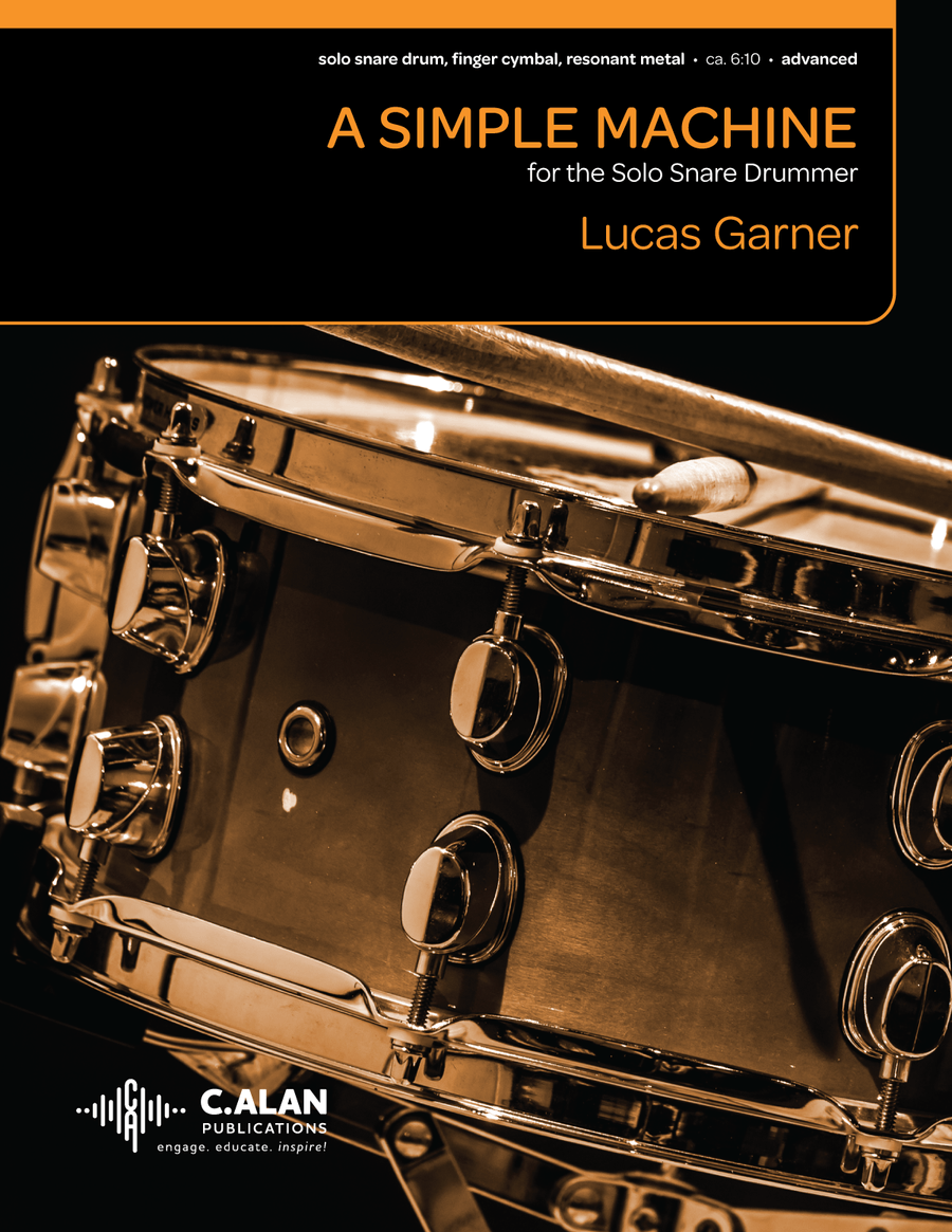 Simple Machine, A Simple Machine, A Snare Drum scores gallery preview page 1